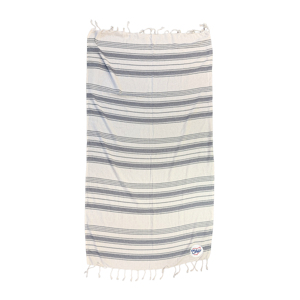 Ohio The Heart of it All — Bungalow Beach Towel