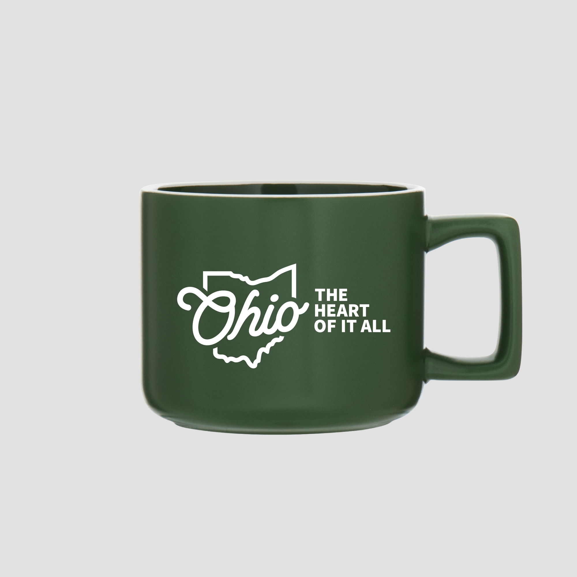 "Ohio, The Heart of it All" Ceramic Mug