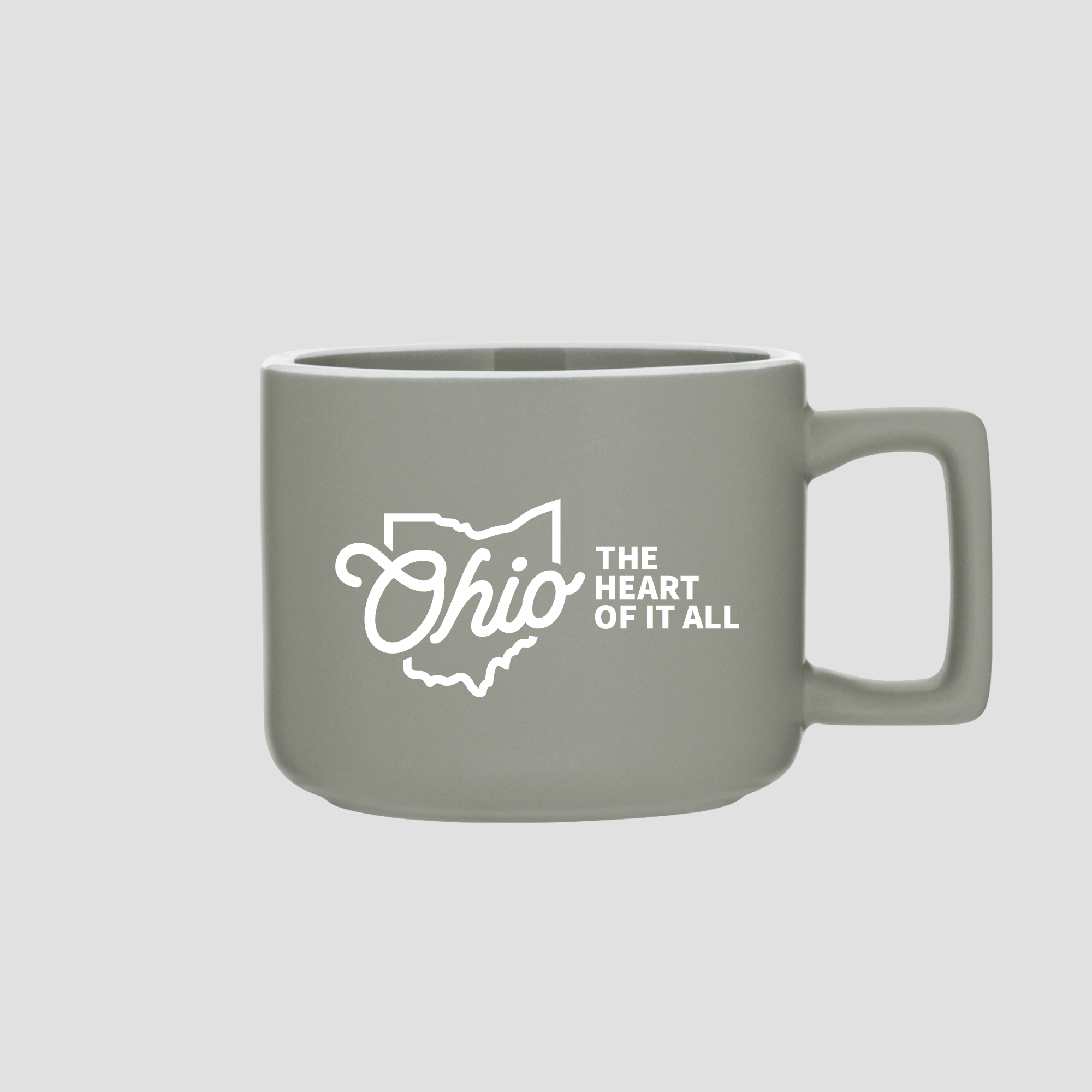 "Ohio, The Heart of it All" Ceramic Mug