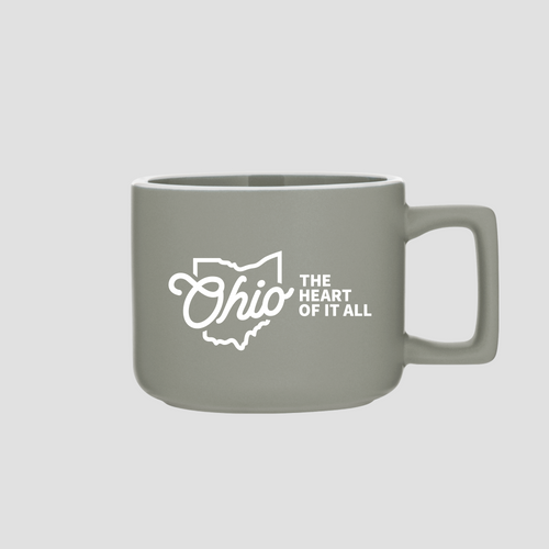 "Ohio, The Heart of it All" Ceramic Mug