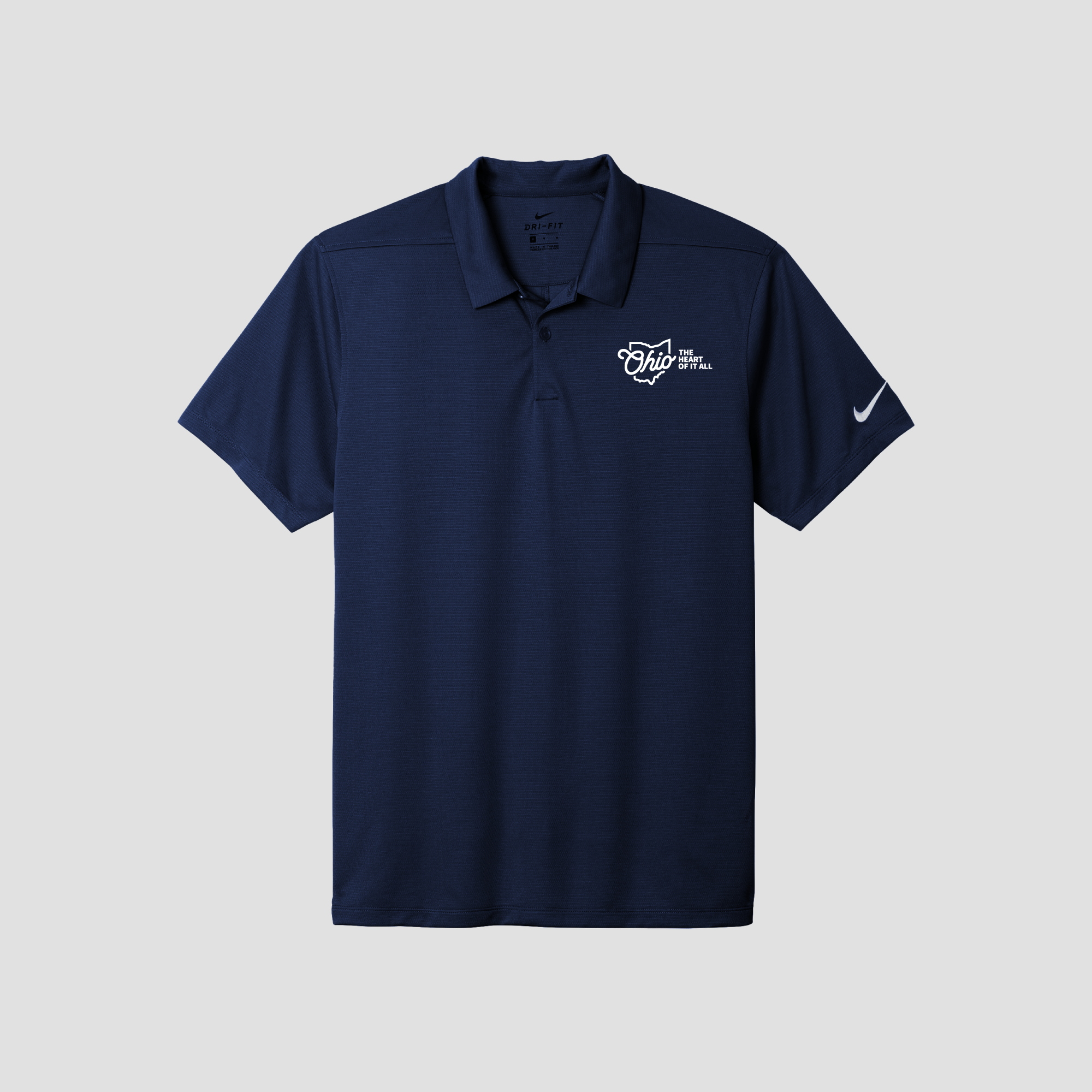 "Ohio, The Heart of it All" Men's Polo
