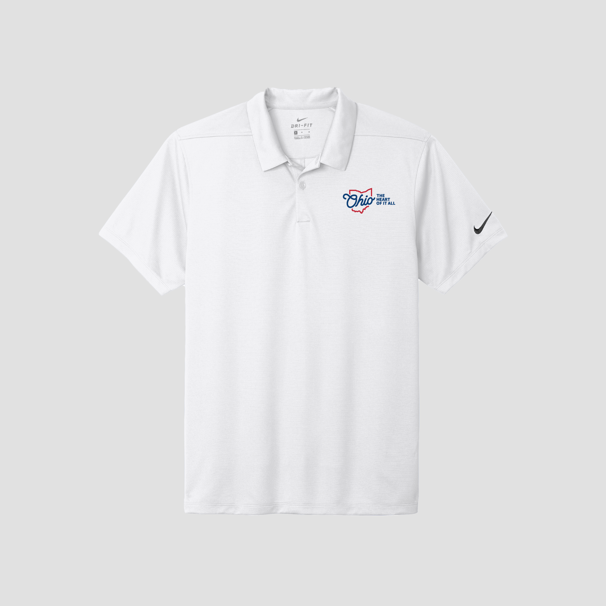 "Ohio, The Heart of it All" Men's Polo